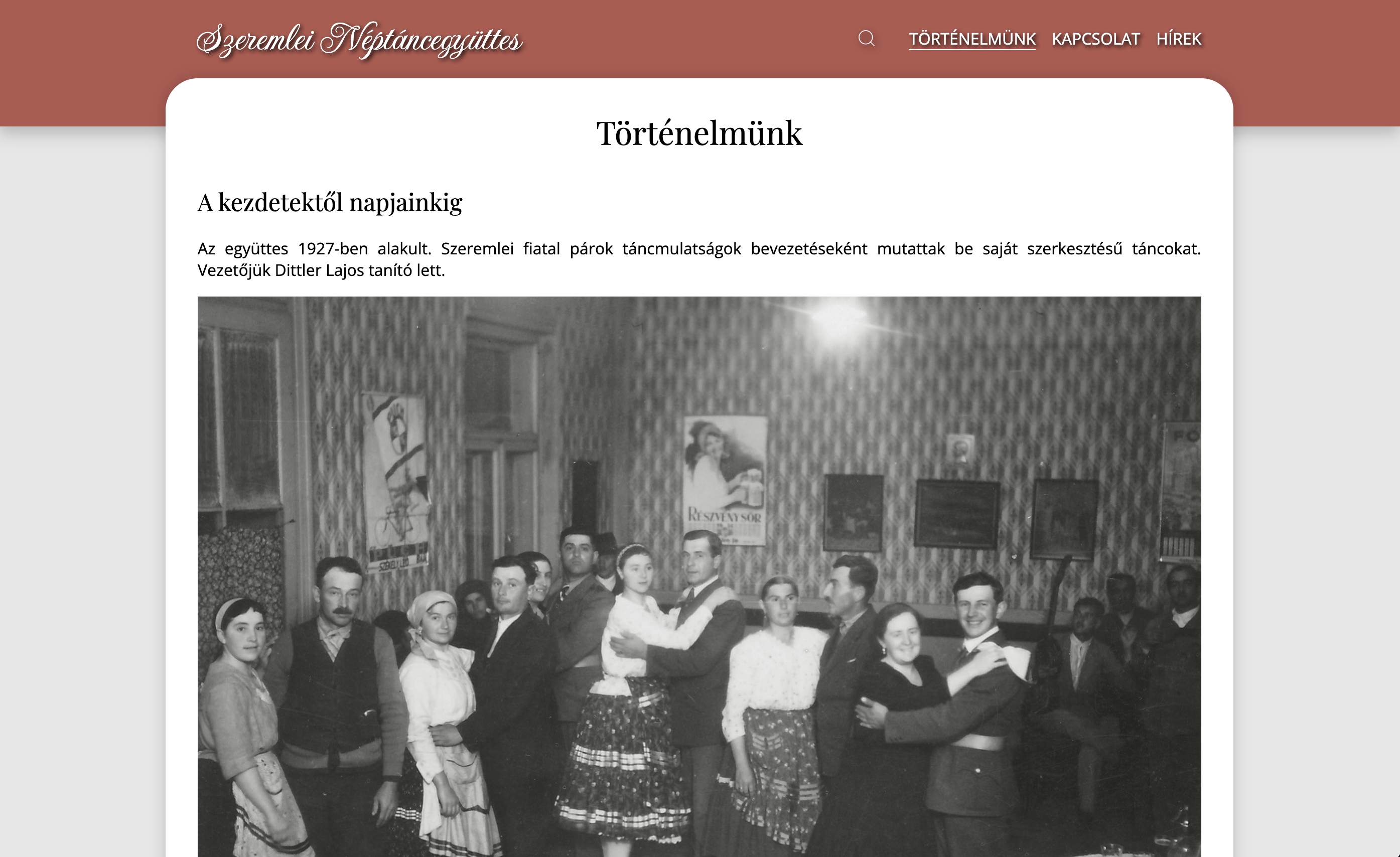 Dancegroup's site